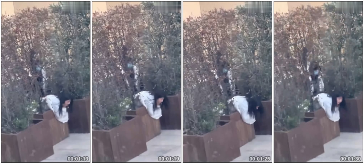 大瓜❤️温州[永豪锦园]永兴中学学生小区门口打炮事件 学生野战被偷拍