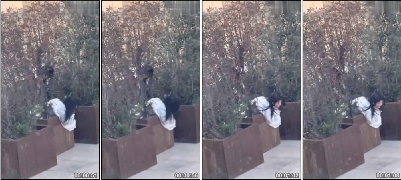 大瓜❤️温州[永豪锦园]永兴中学学生小区门口打炮事件 学生野战被偷拍