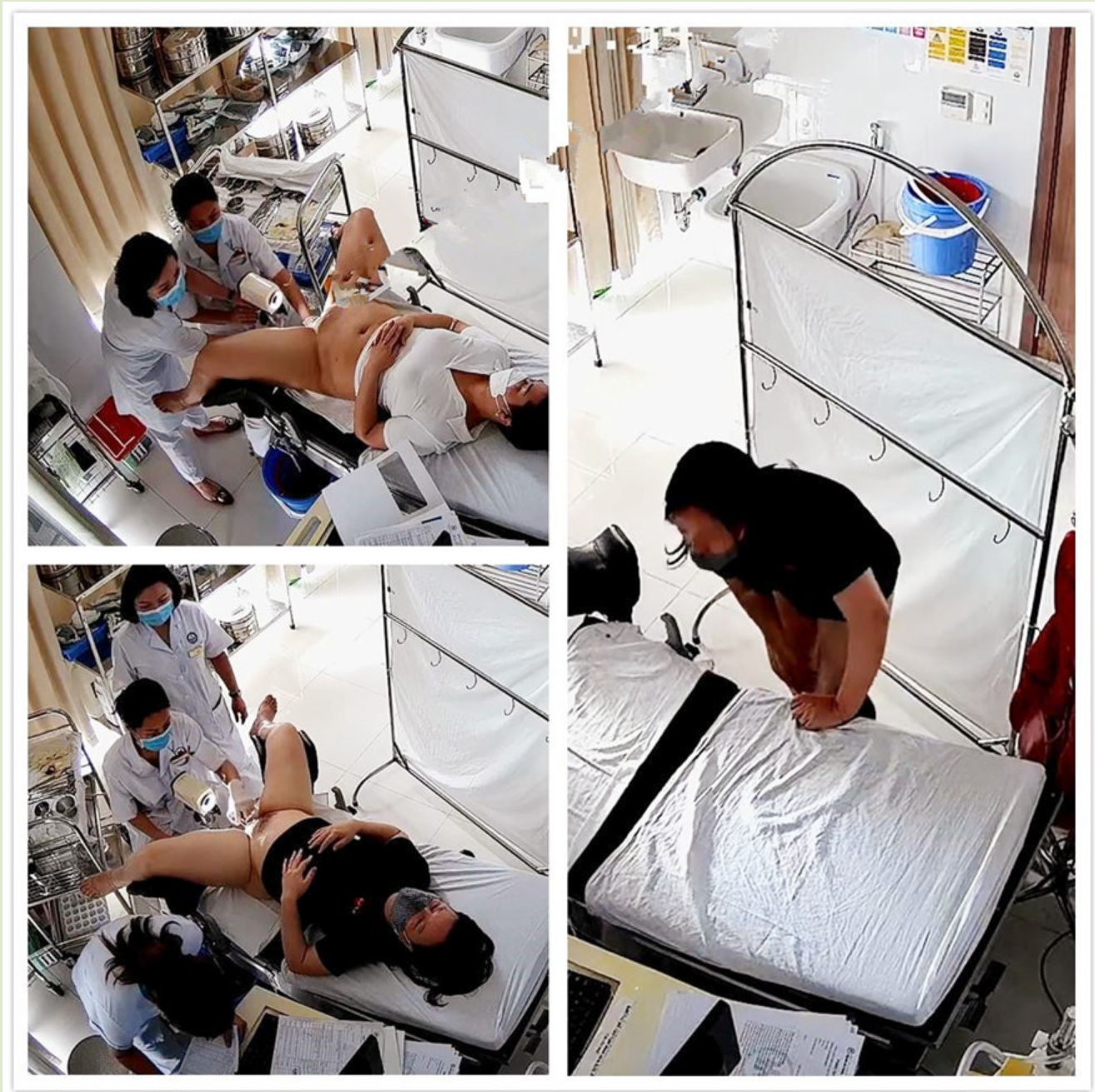 妇科门诊偷拍几个美少妇张开大腿被医生掰开BB仔细检查