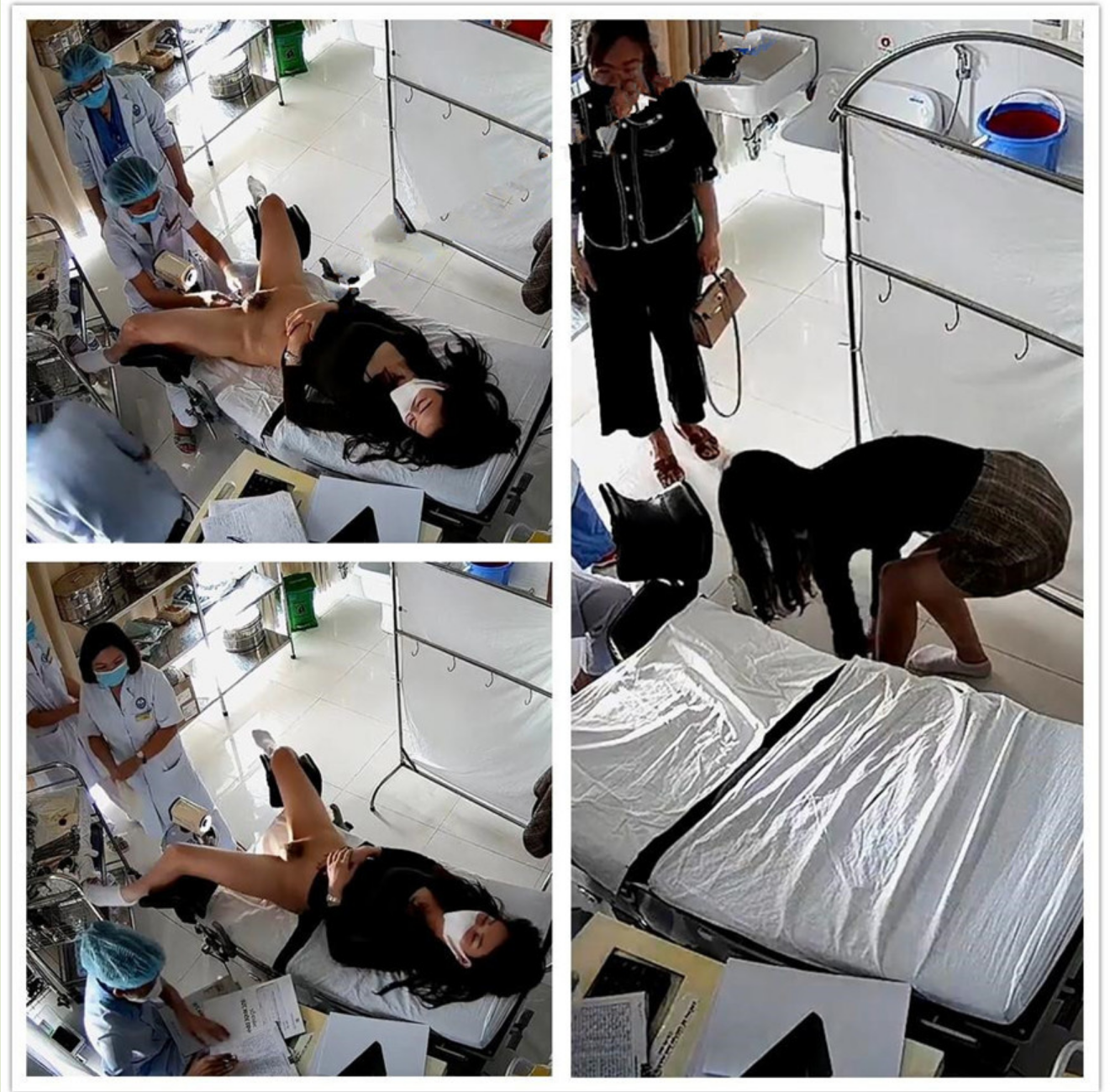 妇科门诊偷拍几个美少妇张开大腿被医生掰开BB仔细检查