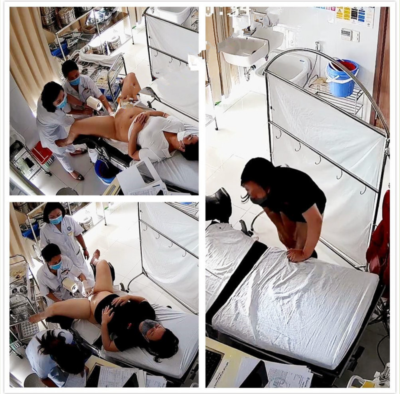 妇科门诊偷拍几个美少妇张开大腿被医生掰开BB仔细检查