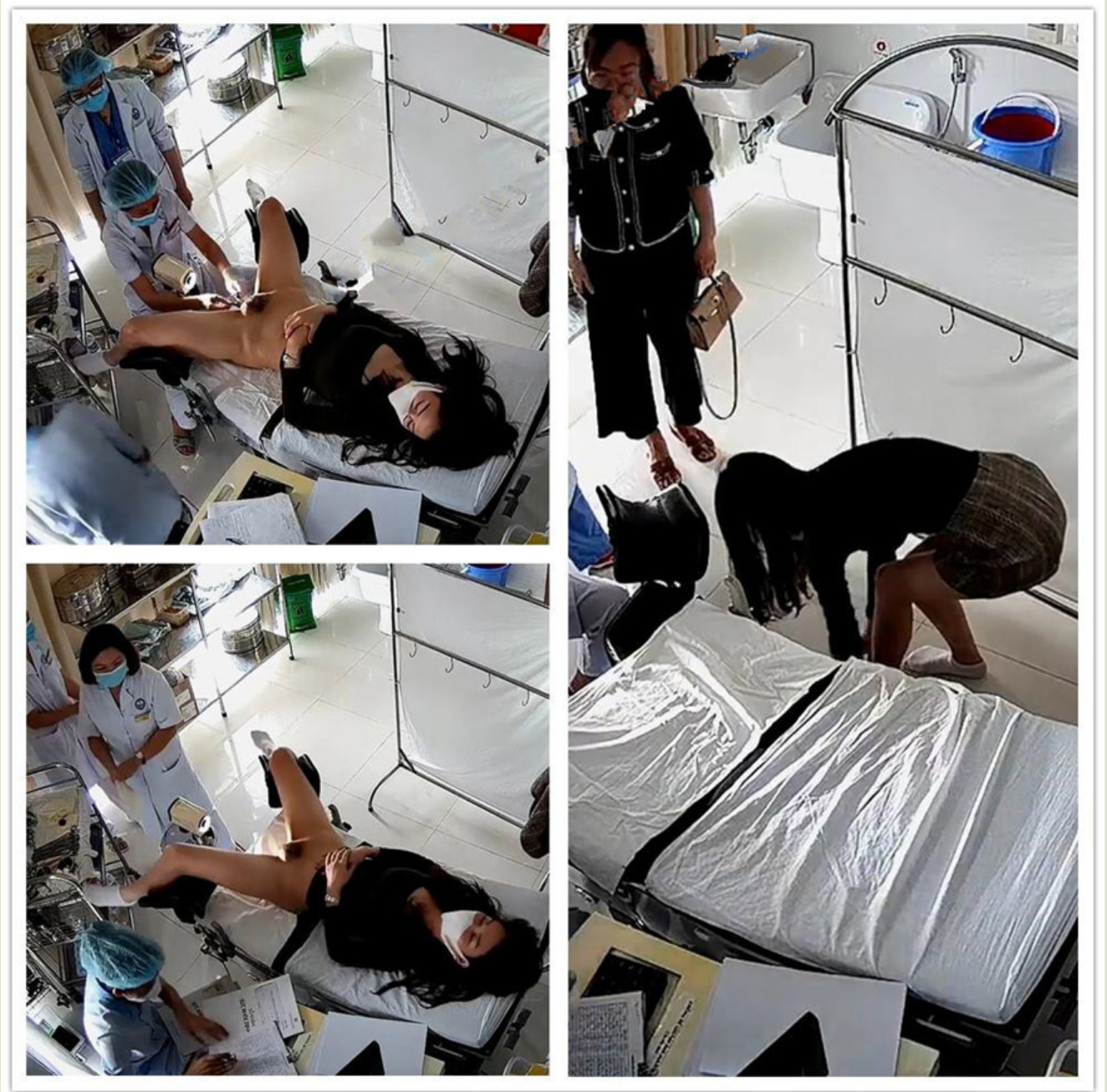 妇科门诊偷拍几个美少妇张开大腿被医生掰开BB仔细检查