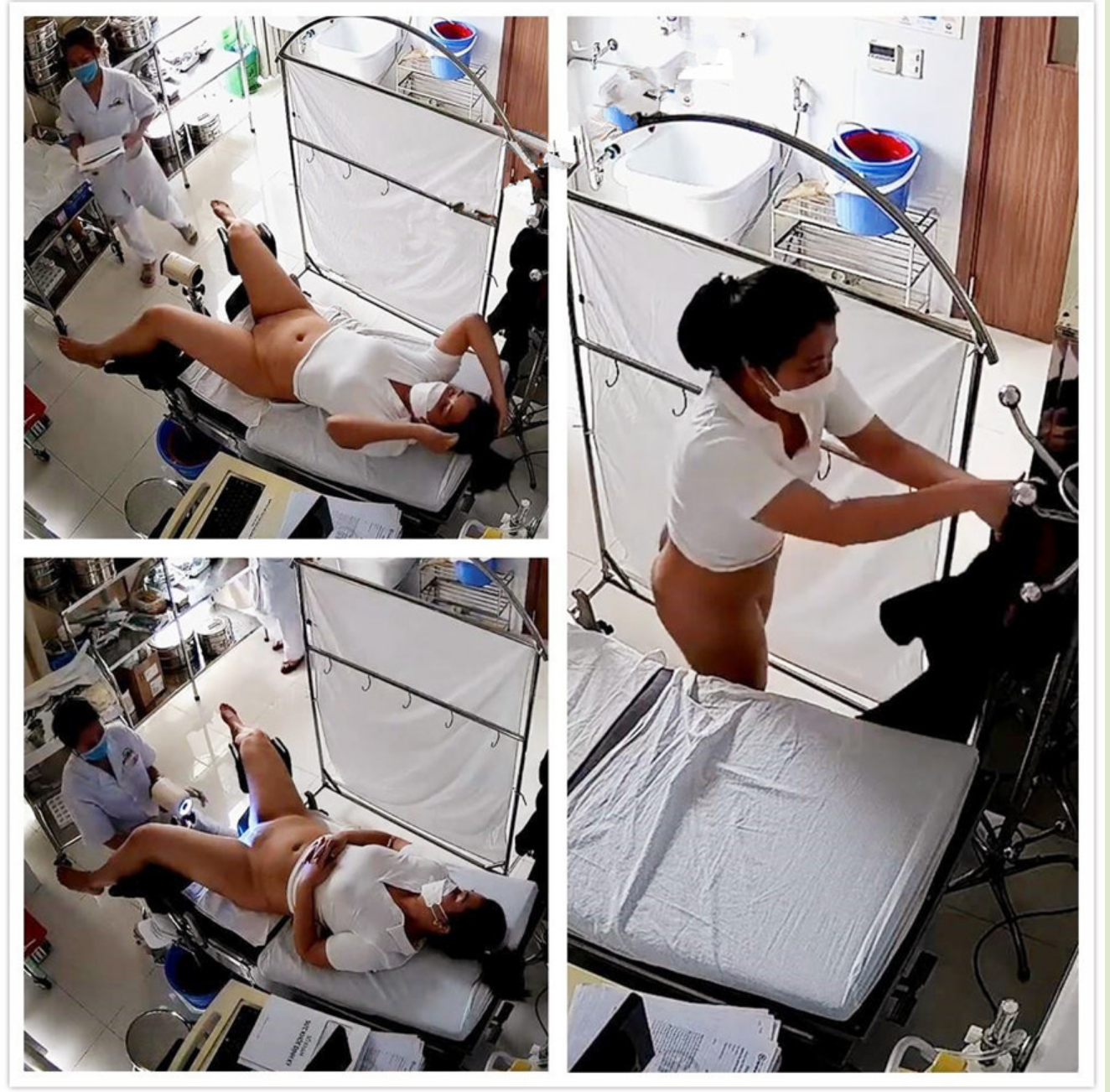 妇科门诊偷拍几个美少妇张开大腿被医生掰开BB仔细检查