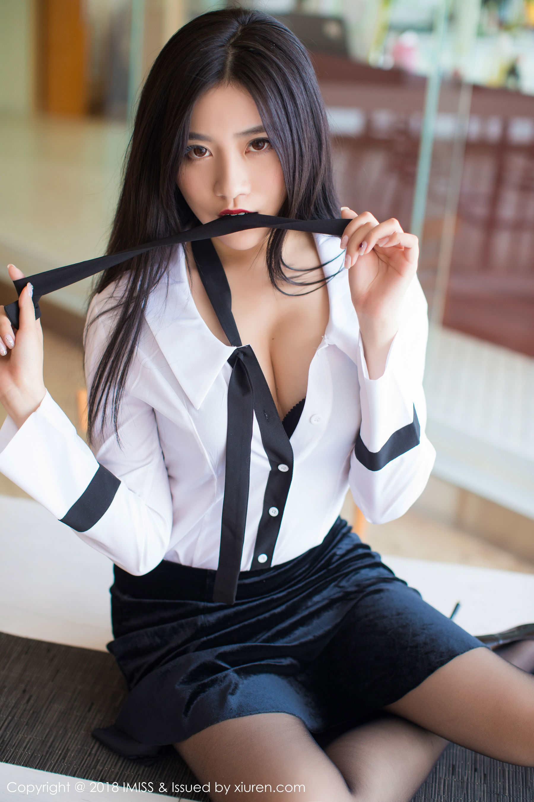 许诺Sabrina-极致美到窒息的美腿诱惑