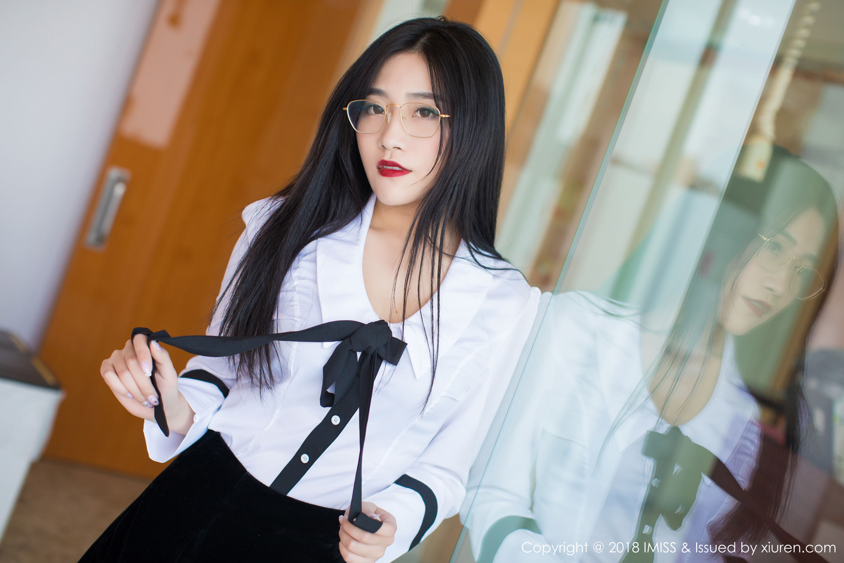 许诺Sabrina-极致美到窒息的美腿诱惑