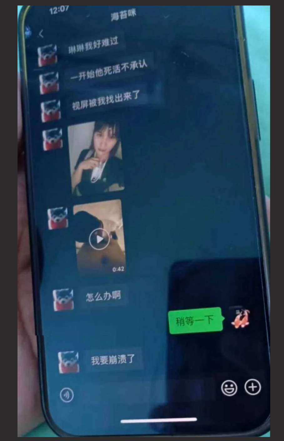 百万粉丝网红 无敌海苔 曝光其男友出轨嫖娼并晒出视频  东郊到家的忠实用户