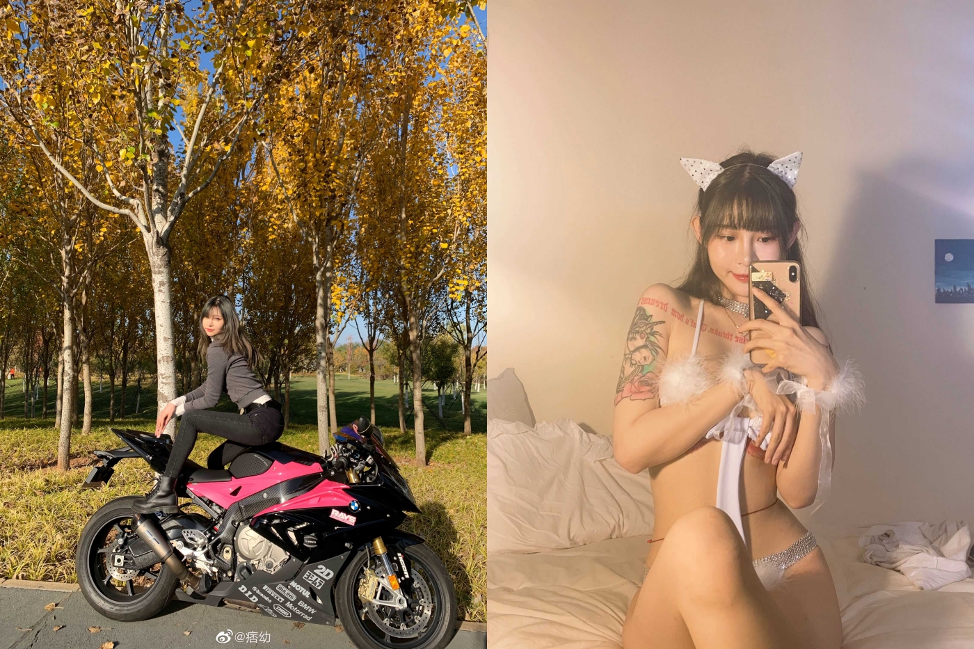 微博推特高颜值网红重机女神【痞幼】私拍▲金主包养各种玩肏
